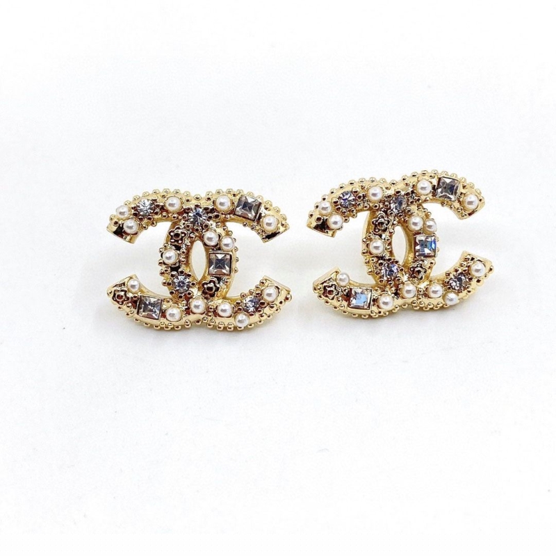 Ch*el earrings